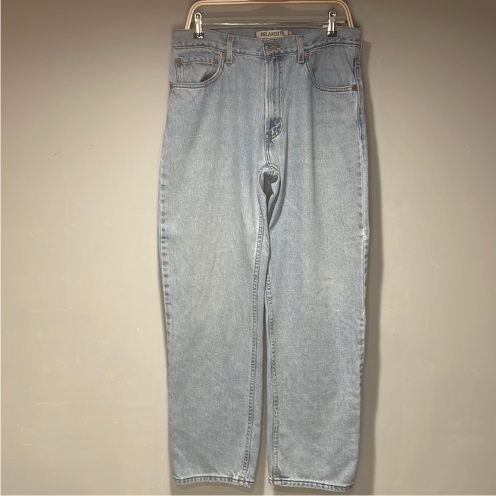 Levi’s 550 Relaxed Fit High Rise Jeans Women’s Size 34x32 Light Wash